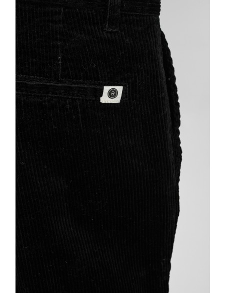 Anerkjendt Akjulius Cord Paspel Pant in Caviar - 900266