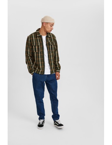 Anerkjendt Aksoldado Check Overshirt in Deep Forest - 900240 Anerkjendt Aksoldado Check Overshirt in Deep Forest - 900240