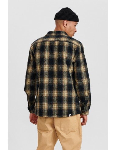 Anerkjendt Akhanky Wool Check Overshirt in Slate Black - 900246 Anerkjendt Akhanky Wool Check Overshirt in Slate Black - 900246