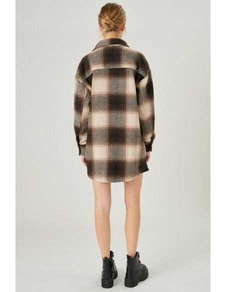 Γυναικείο Τζάκετ 24 Colours Καφέ - 90354