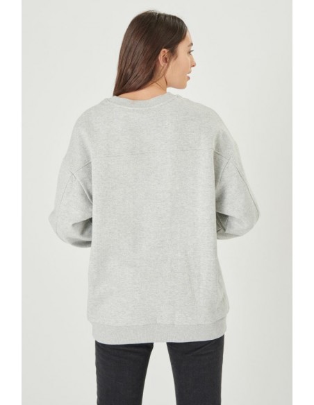 Γυναικείο Φούτερ 24 COLOURS Γκρι - 50677d