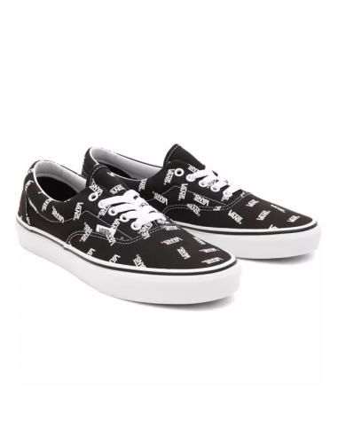 Vans Era Shoes Black/True white Monogram - VN0A54F1QW7