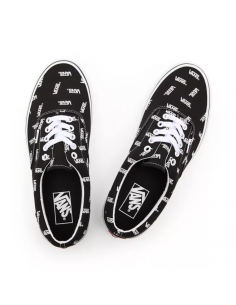 Vans Era Shoes Black/True white Monogram - VN0A54F1QW7 2