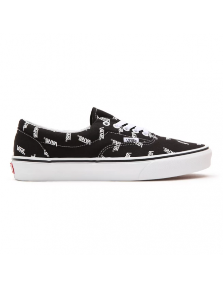 Vans Era Shoes Black/True white Monogram - VN0A54F1QW7