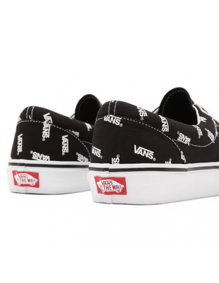 Vans Era Shoes Black/True white Monogram - VN0A54F1QW7