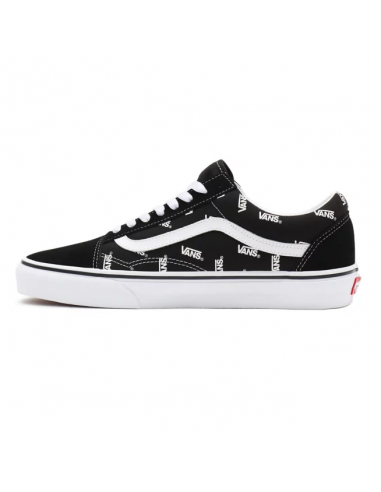 Vans Old Skool Shoes Black/True White Monogram - VN0A3WKTQW7 Vans Old Skool Shoes Black/True White Monogram - VN0A3WKTQW7