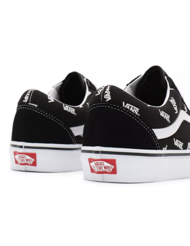 Vans Old Skool Shoes Black/True White Monogram - VN0A3WKTQW7 Vans Old Skool Shoes Black/True White Monogram - VN0A3WKTQW7