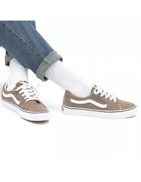 Vans SK8-Low Shoes Walnut/True White - VN0A4UUKA0N