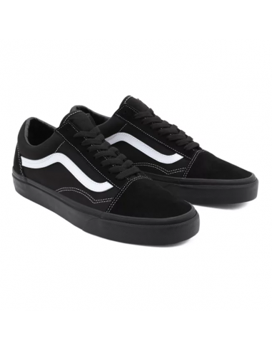 Portico I første omgang replika Vans Suede/Canvas Old Skool Shoes Black - VN0A3WKT5WU