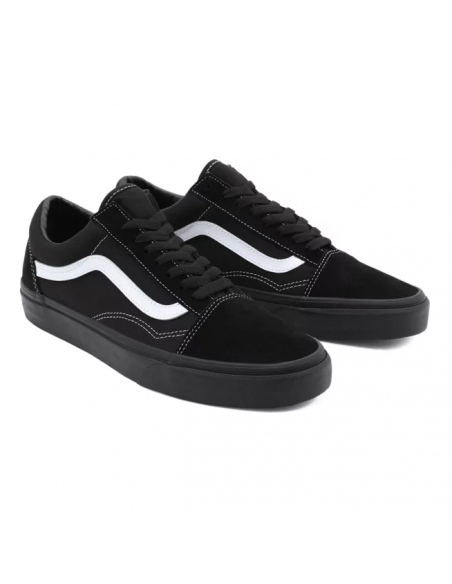 Vans Suede/Canvas Old Skool Shoes Black - VN0A3WKT5WU