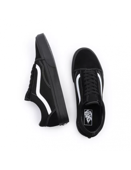 Vans Suede/Canvas Old Skool Shoes Black - VN0A3WKT5WU