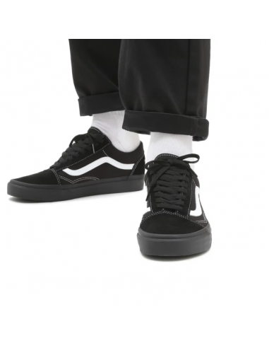 black vans canvas old skool