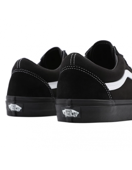 Vans Suede/Canvas Old Skool Shoes Black - VN0A3WKT5WU
