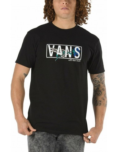 Vans Big Logo Schiena T-Shirt in Black (VN0A54CRBLK)