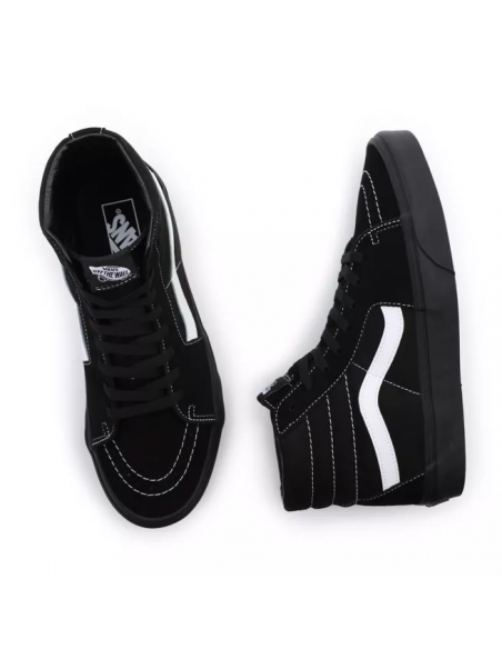 Vans Suede/Canvas Sk8-Hi Shoes Black - VN0A32QG5WU