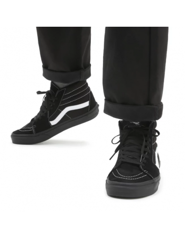 Vans Suede/Canvas Sk8-Hi Shoes Black...