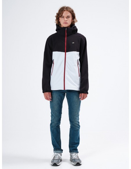 Emerson Ανδρικό Μπουφάν BD ICE WHITE/BLACK - 212.EM11.12