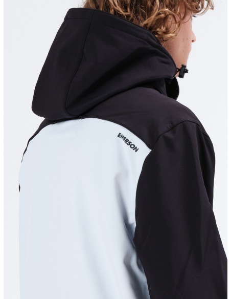 Emerson Ανδρικό Μπουφάν BD ICE WHITE/BLACK - 212.EM11.12