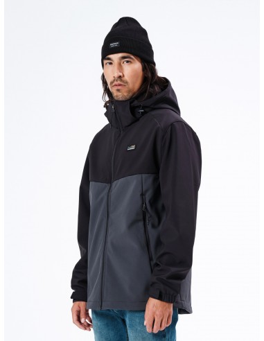 Emerson Ανδρικό Μπουφάν DARK GREY/BLACK - 212.EM11.12 Emerson Ανδρικό Μπουφάν DARK GREY/BLACK - 212.EM11.12