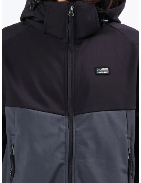 Emerson Ανδρικό Μπουφάν DARK GREY/BLACK - 212.EM11.12