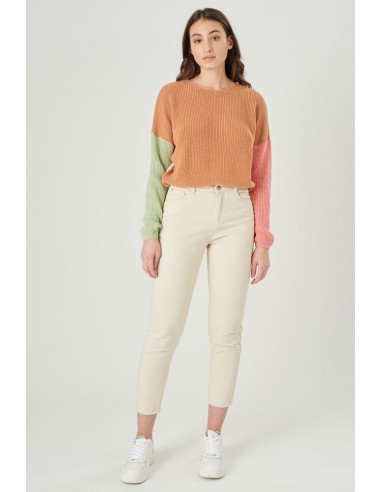 Γυναικείο Mom Jeans beige 24COLOURS - 80286