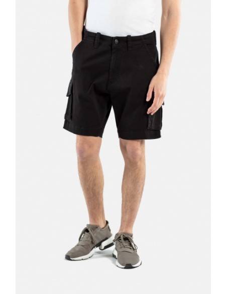 Reell City Cargo Short St Black