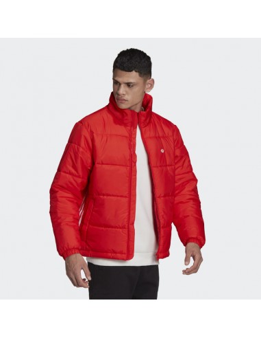 Adidas Originals Padded Stand-Up Collar Puffer Jacket RED - H13553