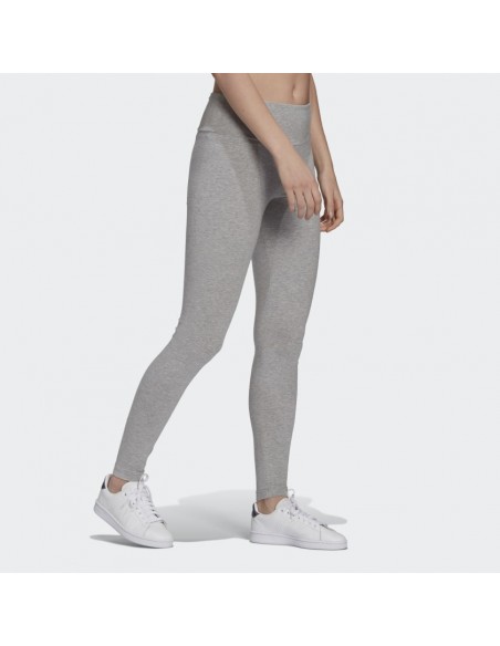 Adidas Originals Womens Sport inspired loungewear high-waisted Grey leggings - GL0638