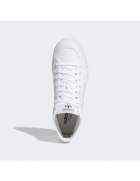 Adidas Originals Nizza Platform MID W - WHITE (FW2782)