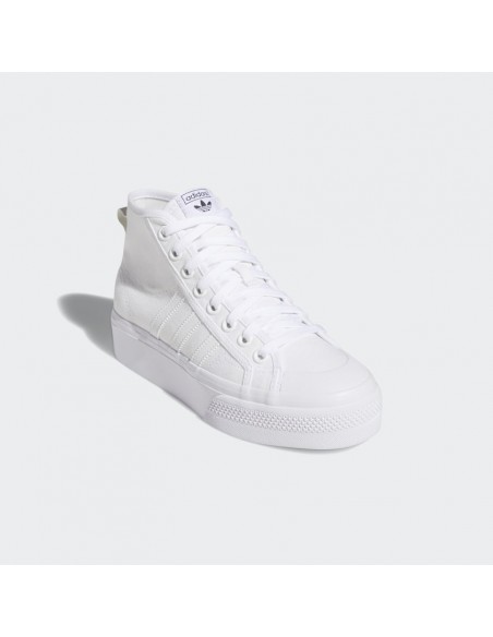 Adidas Originals Nizza Platform MID W - WHITE (FW2782)