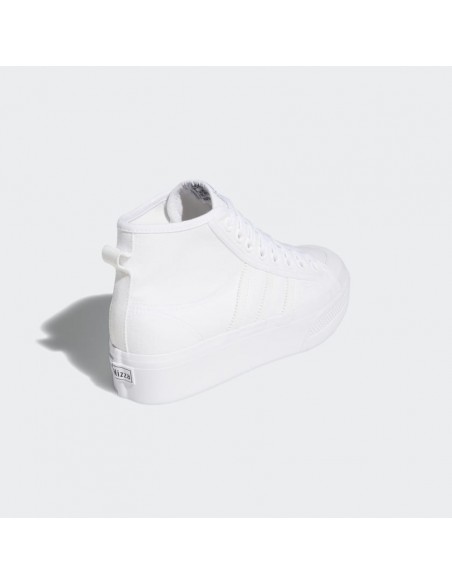 Adidas Originals Nizza Platform MID W - WHITE (FW2782)