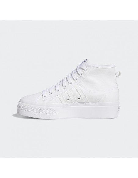 Adidas Originals Nizza Platform MID W - WHITE (FW2782)