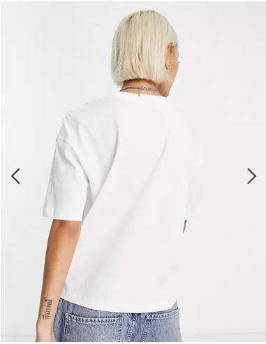 Vans Flow Rina t-shirt in white...