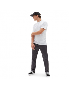 Vans Small Logo T-shirt in White (VN0A3CZEYB2) 2