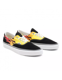 VANS Era (FLAME) BLACK...