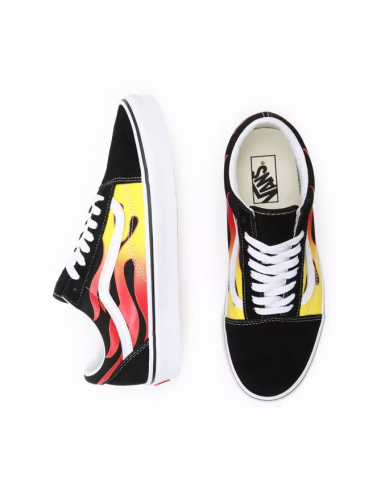 VANS Old Skool (FLAME)BLACK -...