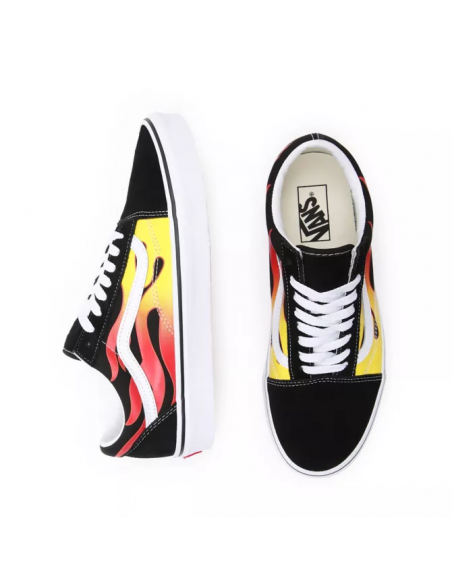 VANS Old Skool (FLAME)BLACK - VN0A38G1PHN