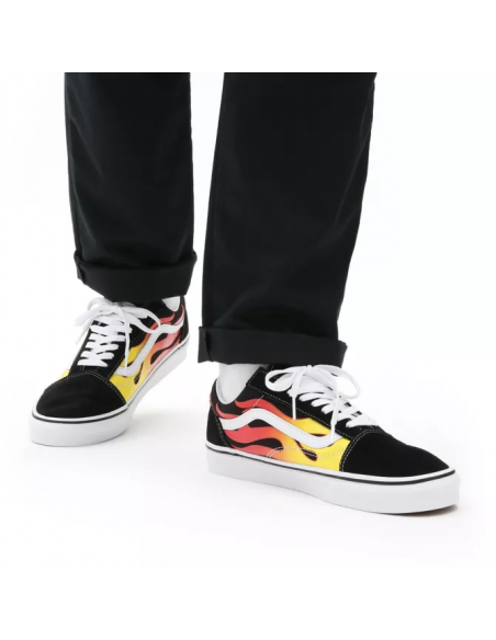 VANS Old Skool (FLAME)BLACK - VN0A38G1PHN