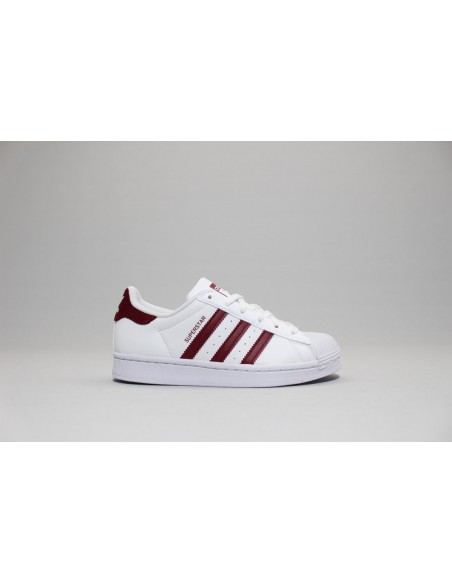 Adidas Originals Superstar White/Burgundy (GY3333)