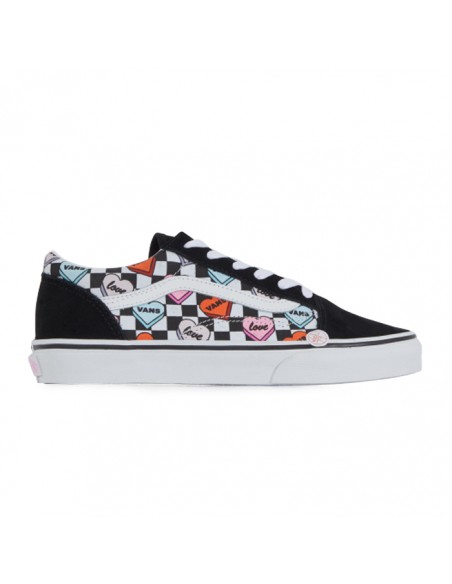 Vans Youth Candy Heart Old Skool Black - VN0A5EE6ABY