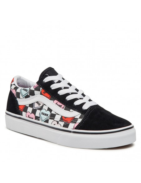Vans Youth Candy Heart Old Skool Black - VN0A5EE6ABY
