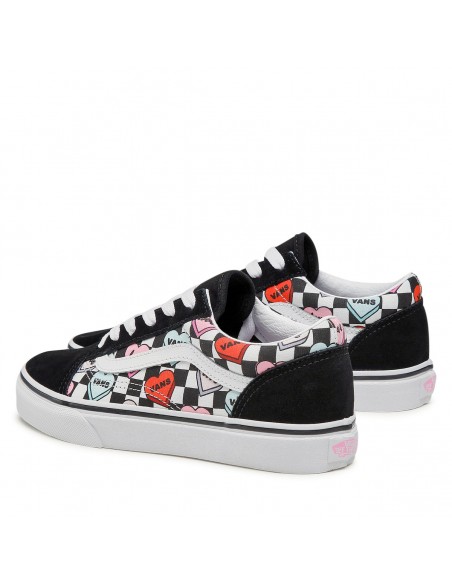 Vans Youth Candy Heart Old Skool Black - VN0A5EE6ABY