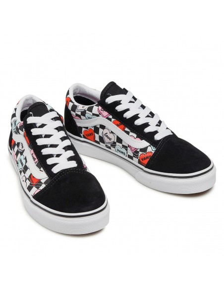 Vans Youth Candy Heart Old Skool Black - VN0A5EE6ABY