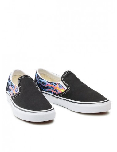 Vans Electric Flame Classic Slip-On Black - VN000XG8B03