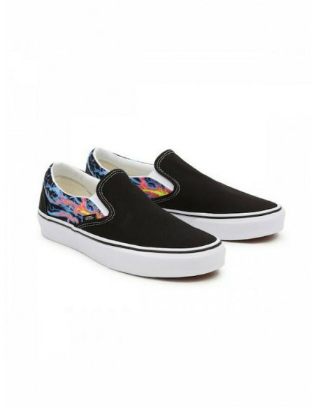Vans Electric Flame Classic Slip-On Black - VN000XG8B03