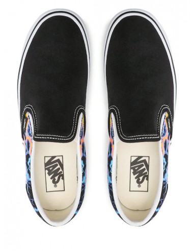 Vans Electric Flame Classic Slip-On Black - VN000XG8B03