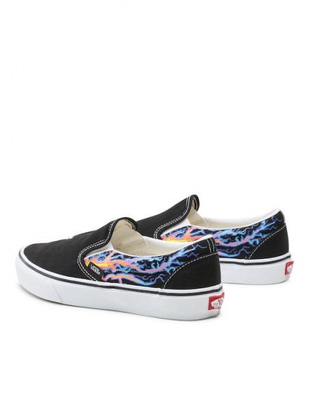 Vans Electric Flame Classic Slip-On Black - VN000XG8B03