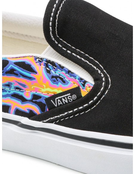 Vans Electric Flame Classic Slip-On Black - VN000XG8B03