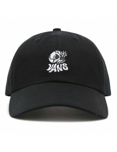 Vans Skull daze Curved Bill Jockey Hat Black - VN0A7SB5BLK