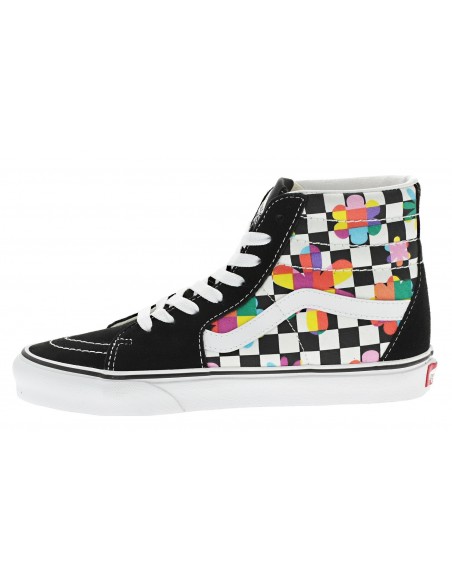 Vans SK8-Hi Shoes Floral Checkboard - VN0A7Q5NB05